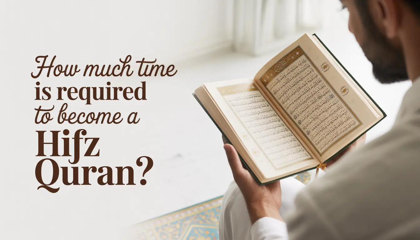 How Much Time Is Required to Become a Hifz Quran?